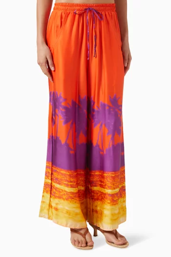 Ophelia Pants in Viscose Blend