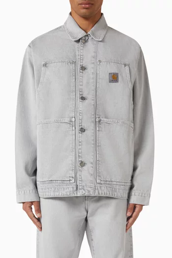 OG Double Front Jacket in Denim