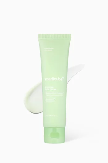 كريم للبشرة الحساسة بشجرة الشاي وإكسوسومات السيكا ونبات سرة الأرض