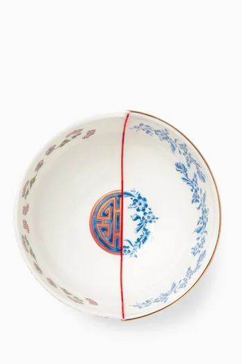 وعاء فاكهة كلوي بنقشات متنوعة