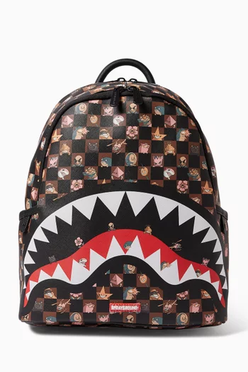 Peeking Characters Remix Savage Backpack