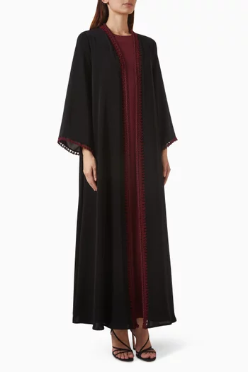 3-piece Abaya Set