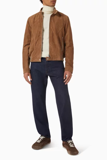 Bratton Jacket in Lamb Suede