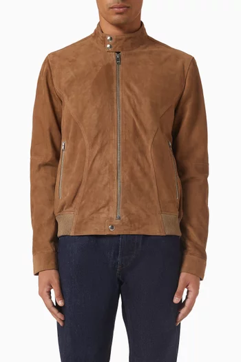 Bratton Jacket in Lamb Suede
