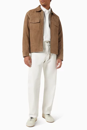 Kale Jacket in Goat Suede