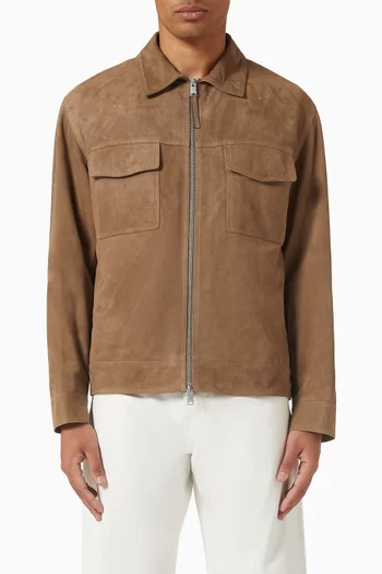 Kale Jacket in Goat Suede