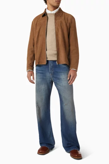 Hardin Jacket in Suede