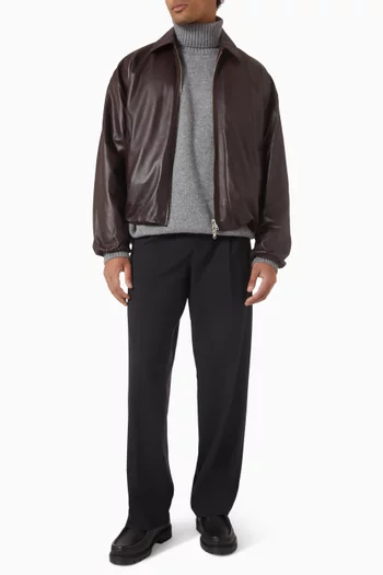 Backett Reversible Jacket in Leather