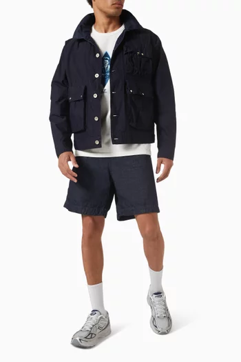 Cargo Shorts in 50 Fili Wax