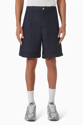 Cargo Shorts in 50 Fili Wax