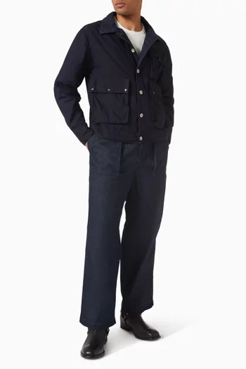 Loose Pants in Denim