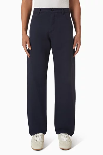 Five-pocket Pants in Cotton & Linen