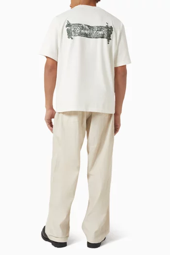 Gardening Label T-shirt in Cotton