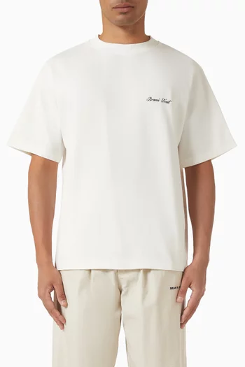 Gardening Label T-shirt in Cotton