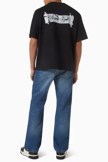 Gardening Label T-shirt in Cotton