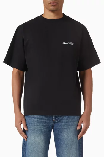 Gardening Label T-shirt in Cotton