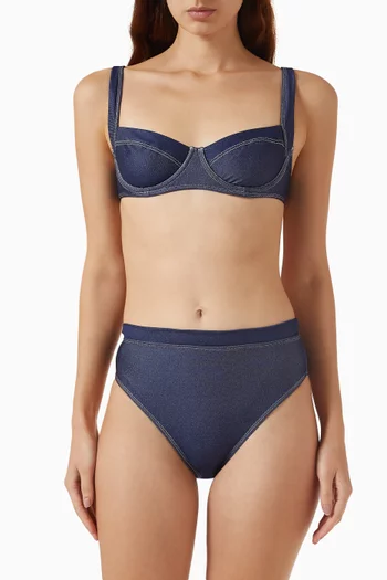 Riviera High-waist Bikini Briefs