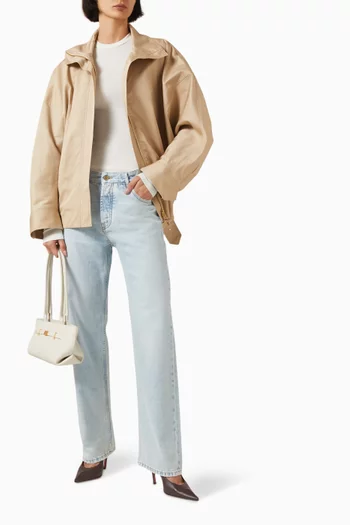 جاكيت بومبر سيلين قطن