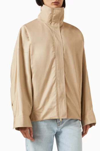 جاكيت بومبر سيلين قطن