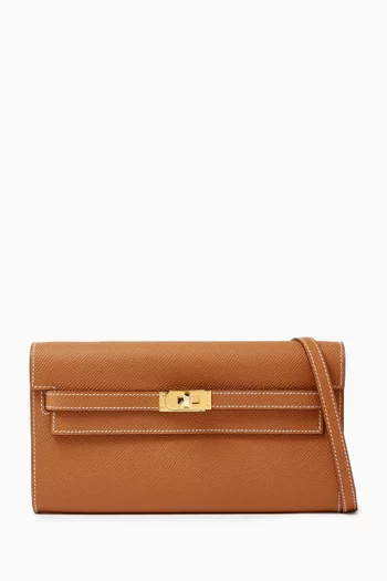 محفظة كيلي كلاسيك تو جو جلد ايبسوم