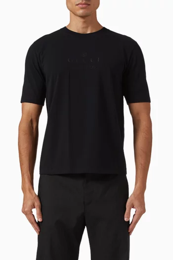 Logo-print T-shirt in Cotton-jersey