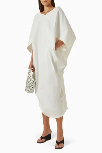 فستان إيرون مزيج قطن