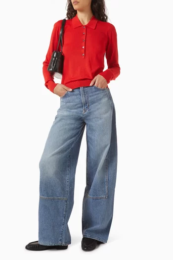 تي شيرت بولو ديا صوف مارينو