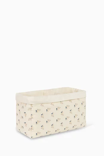 سلة تخزين بقسمين 