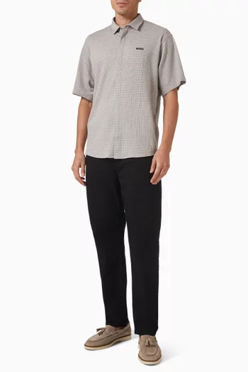 Dymova Shirt in Cotton-pique