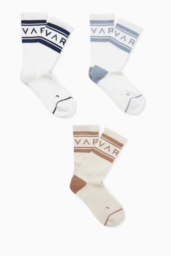 طقم جوارب رياضية أستلي، 3‏ قطع