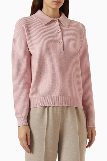 سترة بولو مارلي منسوجة