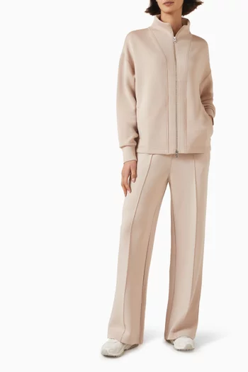 سويت شيرت أرلين بسحّاب قماش دابل سوفت