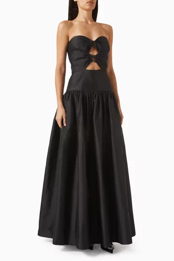 فستان سهرة سيل دي تيه بلا حمالات