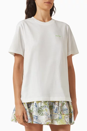 تي شيرت تيموكتايل بطبعة صيفية