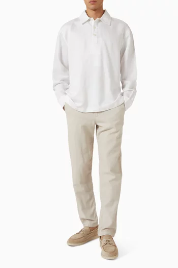 Brody Slim Tapered-fit Pants in Linen