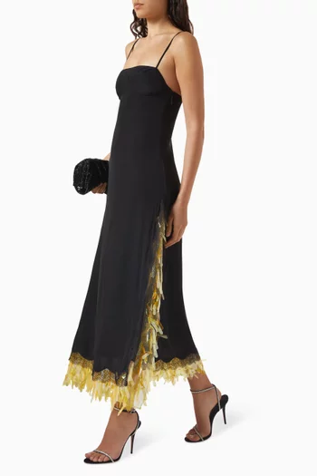 فستان ايوا متوسط الطول ستان