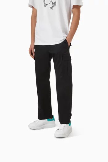 Oversized Sneakers in Leather