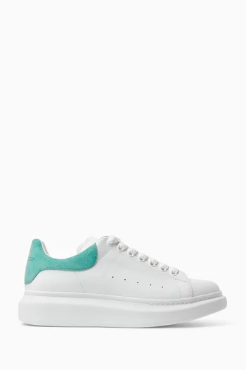 Oversized Sneakers in Leather