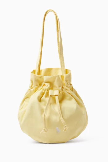 Crossbody Bag in Cotton Canvas