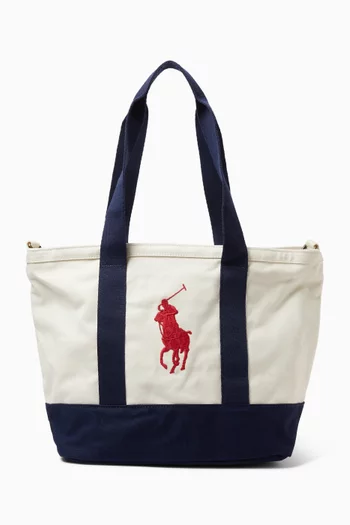 Player Tote Bag in Cotton Canvas