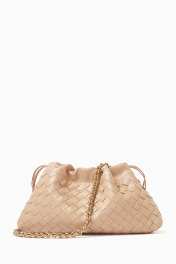 Dustbag Notte Bag in Intrecciato Leather