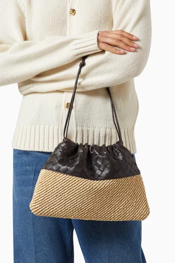 Dustbag in Intrecciato Leather