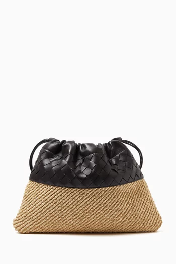Dustbag in Intrecciato Leather