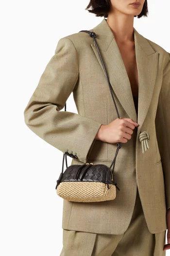 Concert Pouch in Intrecciato Leather
