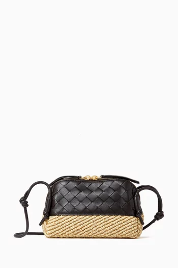 Concert Pouch in Intrecciato Leather