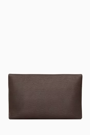 Large Cassandre Envelope Pouch in Lambskin Leather