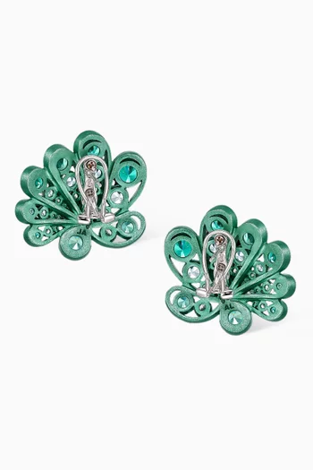 Ocean Paraiba Chanterelle Earrings in 14kt Gold