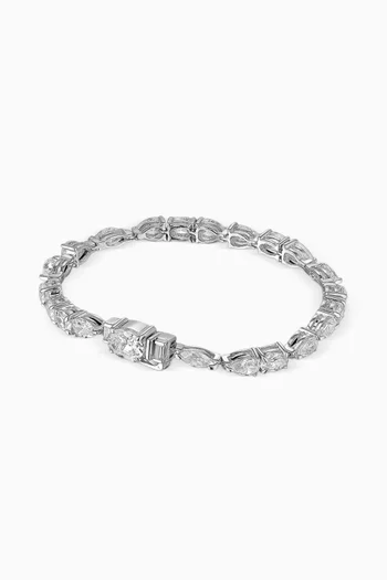 Spectra Diamond Bracelet in Rhodium Vermeil