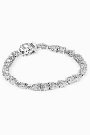 Spectra Diamond Bracelet in Rhodium Vermeil