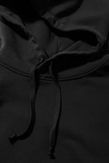 Drawstring Hoodie in Cotton-fleece